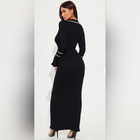 Fashion Nova Karenna Maxi Dress L NWOT - Picture 5 of 12